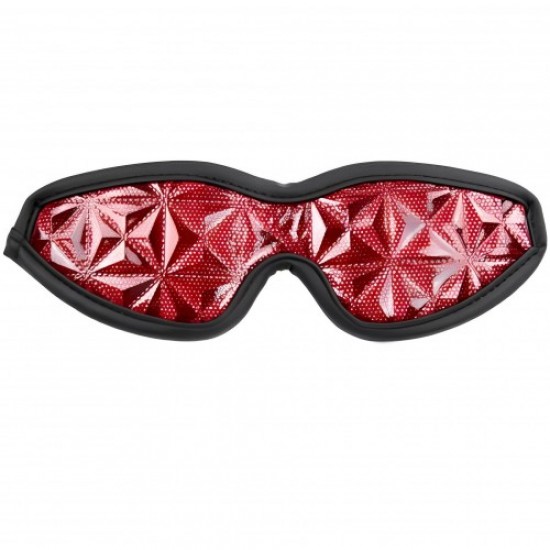 Чёрно-красная маска, плюш, ПУ, арт.232001075