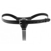 Черный страпон на трусиках-стрингах, арт.322412038