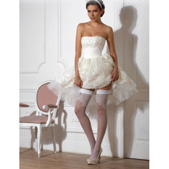 ЧУЛКИ "CHARMANTE" GLOSSIANA 30DEN. БЕЛЫЙ. Р. L/XL, арт.805026