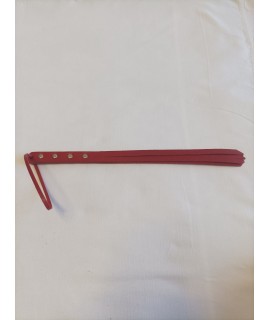 Плеть БДСМ из натуральной кожи, цвет красный, арт.100B