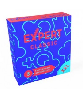 Презервативы Expert Classic XXL 60мм. 3шт.арт.301