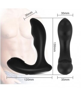 Вибромассажер простаты массажер простаты с пультом управления лечение простатита вибратор простаты и точки G, арт.59596