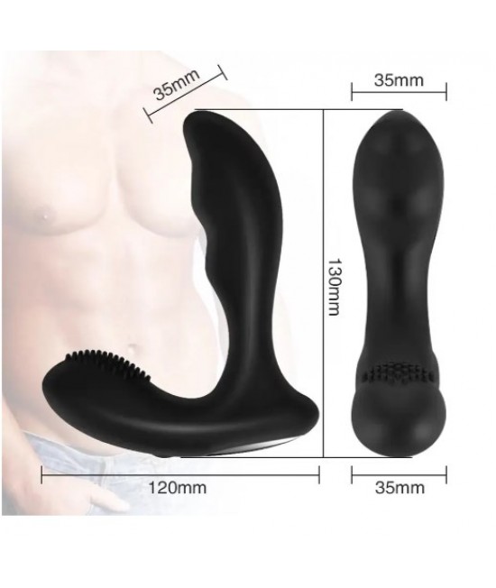 Вибромассажер простаты массажер простаты с пультом управления лечение простатита вибратор простаты и точки G, арт.59596