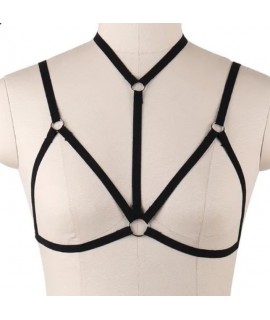 Портупея "Секси", текстиль, цвет черный, арт. 3292-116 Портупея "Секси", текстиль, цвет черный, арт. 3292-116