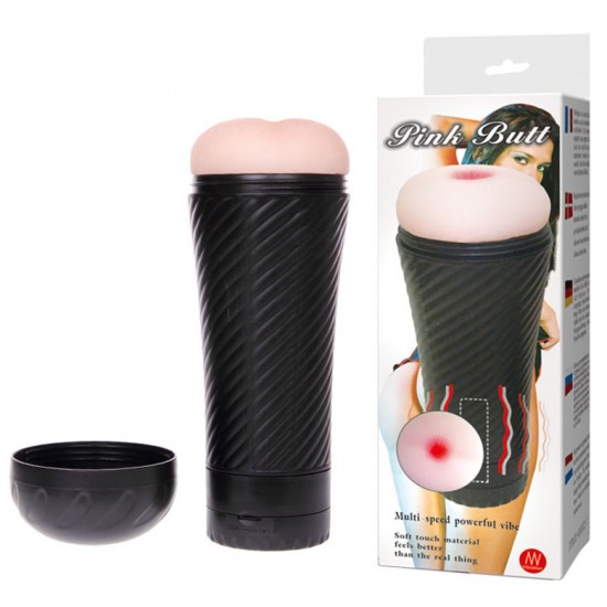 Мастурбатор-анус с многоуровневой вибрацией Pink Butt, арт BM-00900T31Z-2