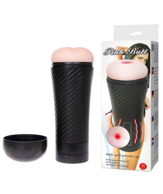 Мастурбатор-анус с многоуровневой вибрацией Pink Butt, арт BM-00900T31Z-2