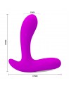 Вибростимулятор простаты Baile Pretty Love Backie, фуксия, арт BI-040029-1