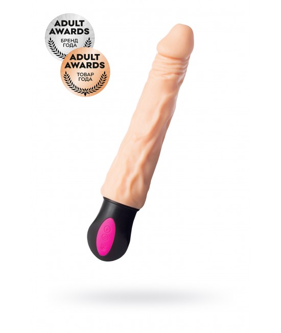 Реалистичный вибратор TOYFA A-Toys Benedick с подогревом, TPE, телесный, 25 см, арт 761011