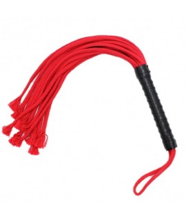 Красно-черная плеть из нейлона 49 см, арт 4856