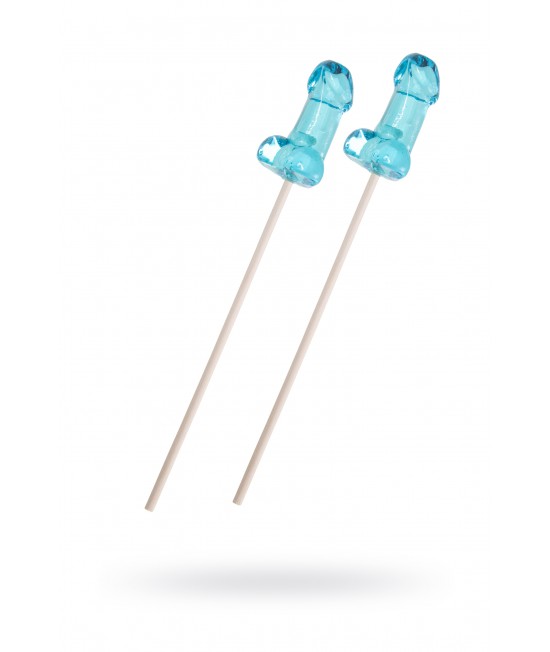 Леденец Sosuчki, «Пенис Blue Curacao», мини, голубой, 42 гр., 2 шт., арт 12129-03