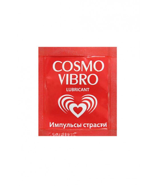 ЛЮБРИКАНТ ''COSMO VIBRO'' 3Г, в одноразовой упаковке