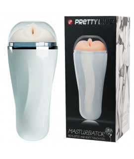 Реалистичный мастурбатор в колбе вагина