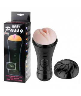 Мастурбатор в колбе Baile Baby Pussy BM-00900T27N
