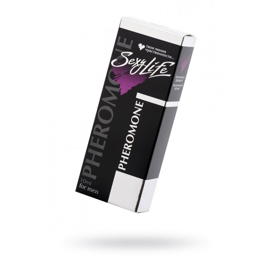 ДУХИ С ФЕРОМОНАМИ SEXY LIFE №8 ФИЛОСОФИЯ АРОМАТА LACOSTE, МУЖСКИЕ, 10 МЛ