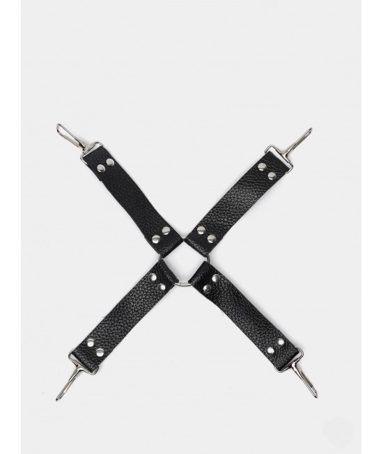 Бондажный БДСМ крест, цвет черный