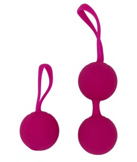 Шарики вагинальные Kegel Balls тренажер Кегеля (розовые), RestArt, арт Ra-302