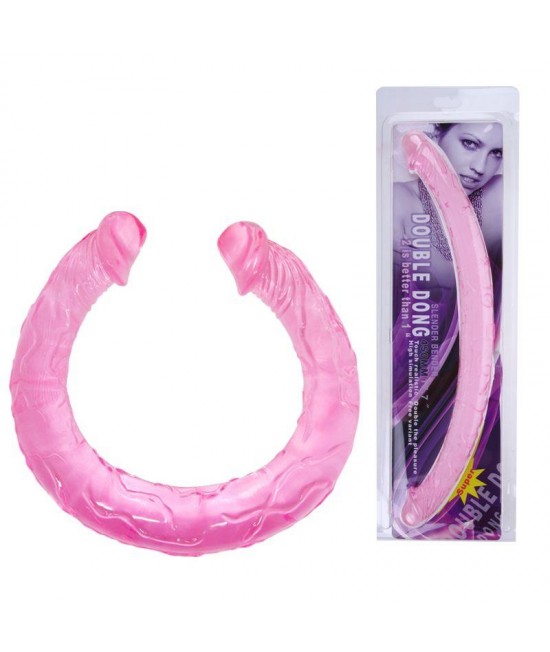 ДВОЙНОЙ ФАЛЛОИМИТАТОР "DOUBLE DONG", арт BI-040015