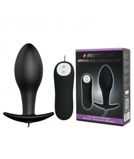 АНАЛЬНЫЙ ВИБРОСТИМУЛЯТОР BLACK PRETTY LOVE BI-040038