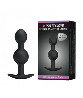 Анальные шарики силиконовые диаметр 2.6 см BI-040034