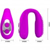 Вибростимулятор цвет фуксия для орального секса PRETTY LOVE Mabel, арт bi-014449