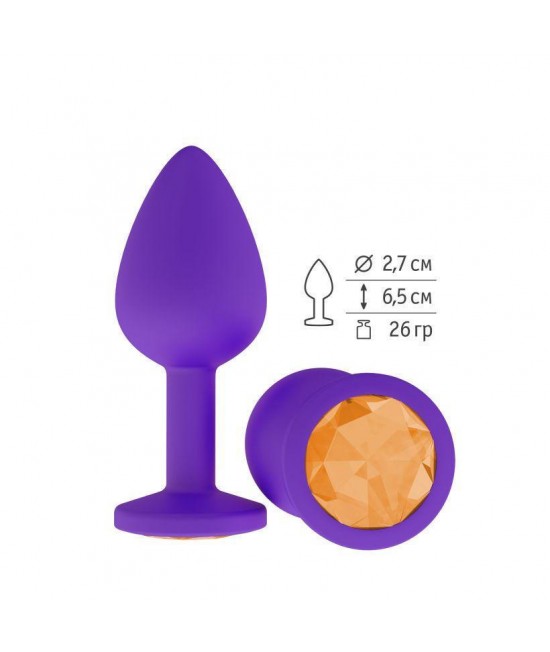 Втулка силиконовая для анальной стимуляции, S