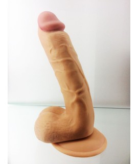 Фаллоимитатор на присоске 16 см