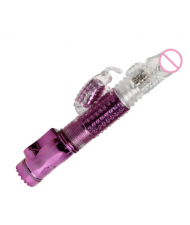 Вагинальный хай-тек вибратор с ротацией и режимом «Up Down»