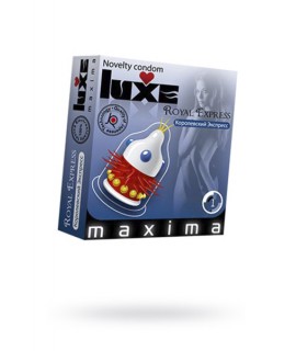 ПРЕЗЕРВАТИВЫ LUXE MAXIMA КОРОЛЕВСКИЙ ЭКСПРЕСС №1