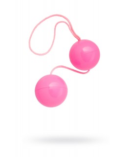 ВАГИНАЛЬНЫЕ ШАРИКИ TOYFA, ABS ПЛАСТИК, РОЗОВЫЕ, 20,5 СМ