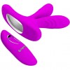 Вибромассажер с несколькими отростками «Magic Fingers V» из коллекции Pretty Love от Baile, цвет фиолетовый, bi-014477w