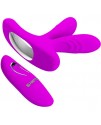 Вибромассажер с несколькими отростками «Magic Fingers V» из коллекции Pretty Love от Baile, цвет фиолетовый, bi-014477w