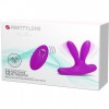 Вибромассажер с несколькими отростками «Magic Fingers V» из коллекции Pretty Love от Baile, цвет фиолетовый, bi-014477w