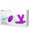 Вибромассажер с несколькими отростками «Magic Fingers V» из коллекции Pretty Love от Baile, цвет фиолетовый, bi-014477w