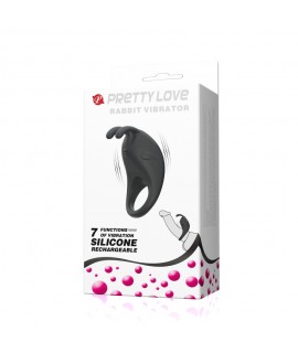 ЭРЕКЦИОННОЕ КОЛЬЦО С ВИБРАЦИЕЙ PRETTY LOVE BI-210152