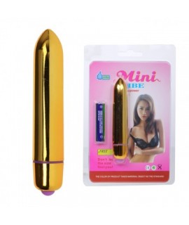 Вибропулька с 10 функциями вибрации золотая