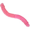 Фаллоимитатор двухголовочный, длина 36 мм, диаметр концов 4 см, цвет розовый, арт BW-010011M