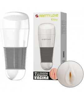 Мастурбатор-вагина в колбе «Kitty», арт BM-00900t49nn