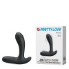 Анальный вибростимулятор для массажа простаты «Backie» Pretty Love от компании Baile, цвет черный, арт BI-040029