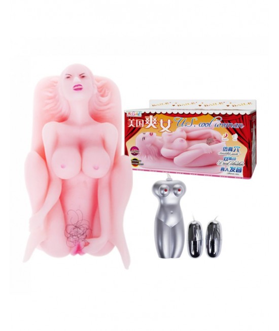 Вагина-девушка с вибрацией, арт  BM-009126