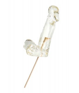 Леденец Sosuчki, «Пенис Pina colada», прозрачный 173гр., арт 12113-03