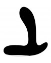 Анальный вибростимулятор для массажа простаты «Backie» Pretty Love от компании Baile, цвет черный, арт BI-040029