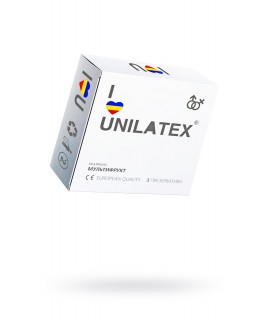 Презервативы Unilatex, multifrutis, аромат, цветные, 19 см, 5,4 см, 3 шт., арт 3003