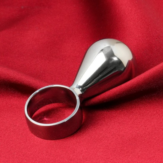 Анальная пробка "Груша" с кольцом, D = 25 мм, арт 5215701