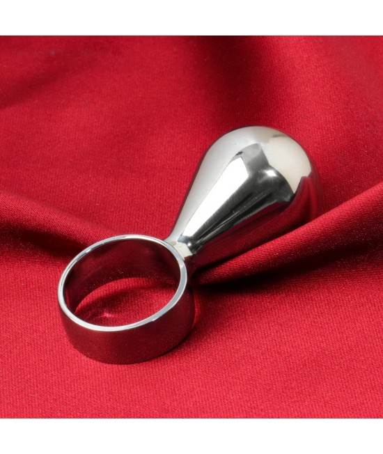 Анальная пробка "Груша" с кольцом, D = 25 мм, арт 5215701