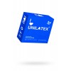 Презервативы Unilatex, natural plain, гладкие, классические, 19 см, 5,4 см, 3 шт.,арт 3002