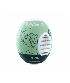 Мастурбатор яйцо Satisfyer Masturbator Egg Riffle, арт 4010007