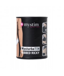 Мастурбатор MasturbaTIN Ribbed Ricky, TPE, арт 46297