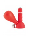 ВИБРОМАССАЖЕР ДЛЯ СОСКОВ BLACK & RED BY TOYFA С ГРУШЕЙ, ABS ПЛАСТИК, КРАСНЫЙ, 8,2 СМ, арт 905002-9