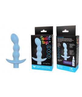 ВИБРОМАССАЖЁР L 110 мм D 29x31 мм, цвет голубой арт. ST-40188-12