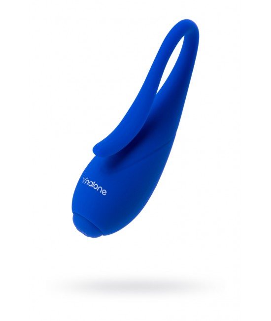 ВИБРАТОР ДЛЯ ПАР NALONE CO CO, СИЛИКОН, СИНИЙ, 8,6 СМ 